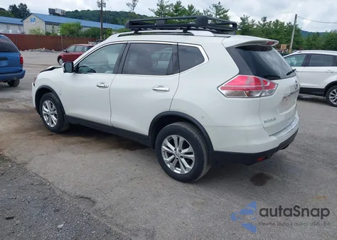 2016 Nissan Rogue Sv из США, поврежденный, VIN JN8AT2MV6GW153040